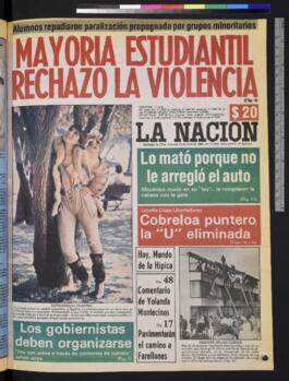 La Nación - 13 de abril de 1984