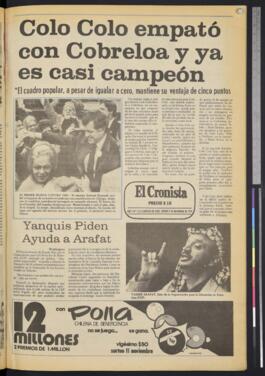 El Cronista - 9 de noviembre de 1979