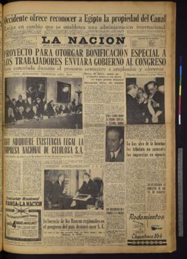 La Nación - 17 de agosto de 1956