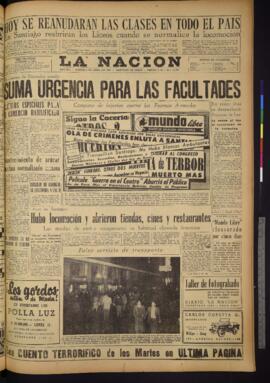 La Nación - 9 de abril de 1957
