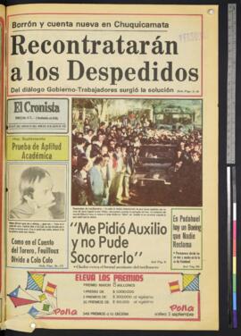 El Cronista - 30 de agosto de 1978