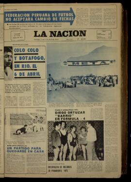 La Nación - 2 de abril de 1973