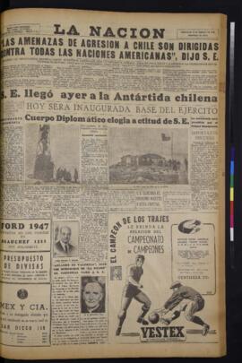 La Nación - 18 de febrero de 1948