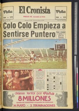 El Cronista - 8 de mayo de 1978