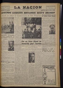 La Nación - 27 de abril de 1945