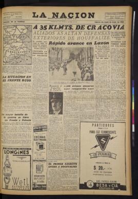La Nación - 16 de enero de 1945