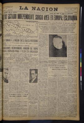 La Nación - 15 de marzo de 1939