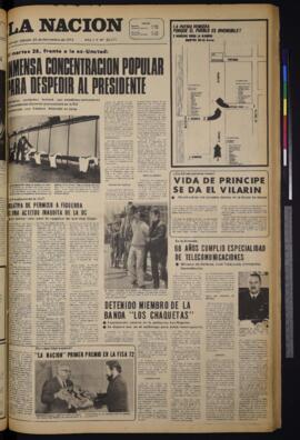 La Nación - 25 de noviembre de 1972