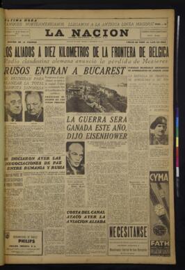 La Nación - 1 de septiembre de 1944