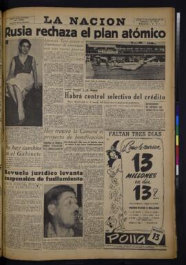 La Nación - 10 de diciembre de 1953