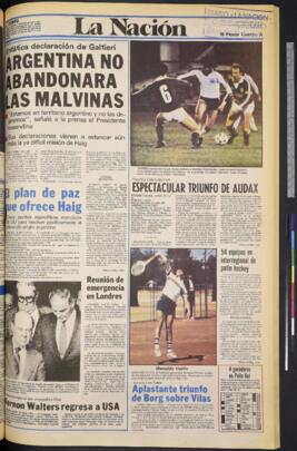 La Nación - 19 de abril de 1982