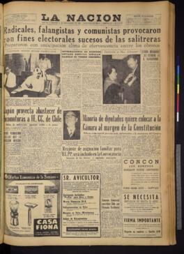 La Nación - 25 de septiembre de 1956