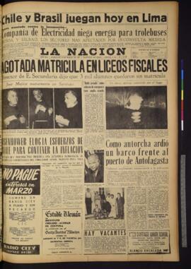 La Nación - 13 de marzo de 1957