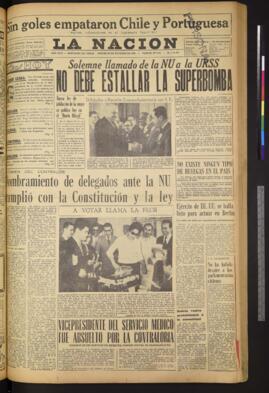 La Nación - 26 de octubre de 1961
