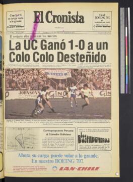 El Cronista - 21 de noviembre de 1976