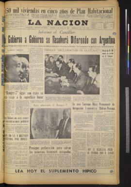 La Nación - 31 de julio de 1964
