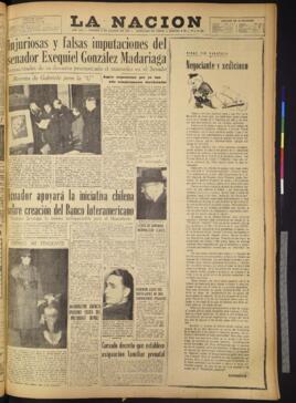 La Nación - 9 de agosto de 1957
