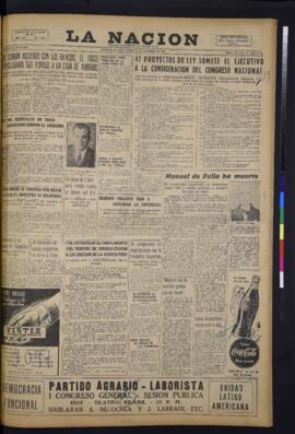 La Nación - 15 de noviembre 1946