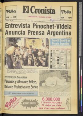 El Cronista - 16 de enero de 1978