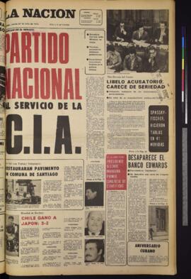 La Nación - 27 de julio de 1972