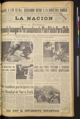 La Nación - 14 de febrero de 1963