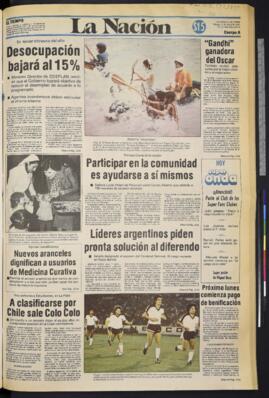 La Nación - 12 de abril de 1983