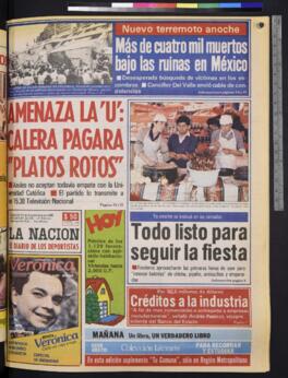 La Nación - 21 de septiembre de 1985