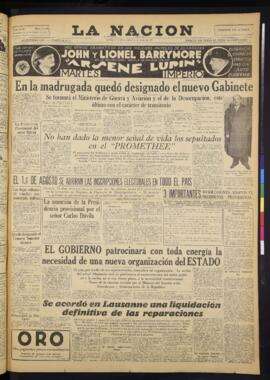 La Nación - 9 de julio de 1932