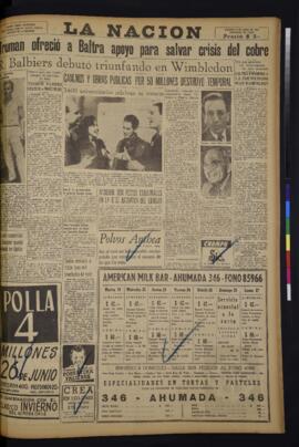 La Nación - 21 de junio de 1949