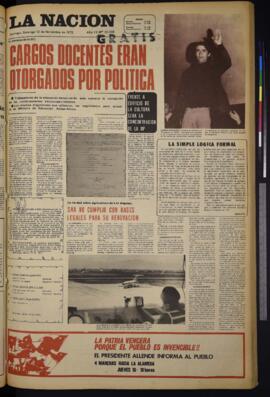 La Nación - 12 de noviembre de 1972