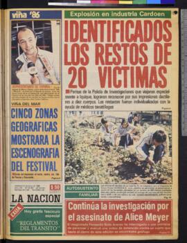 La Nación - 31 de enero de 1986