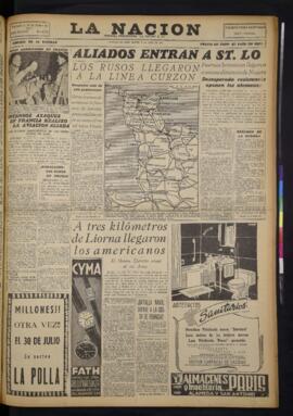 La Nación - 18 de julio de 1944