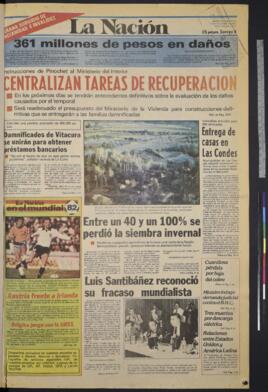 La Nación - 1 de julio de 1982
