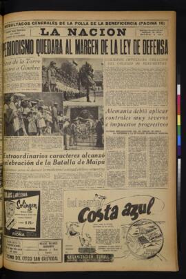 La Nación - 6 de abril de 1954