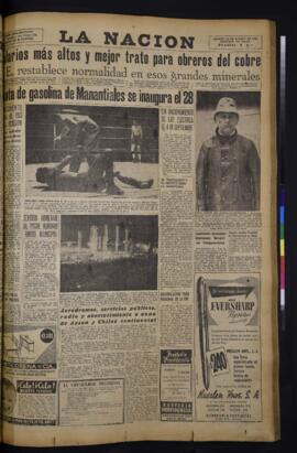 La Nación - 23 de agosto de 1952