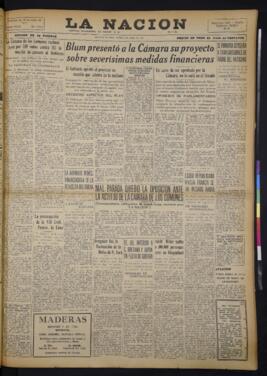 La Nación - 5 de abril de 1938