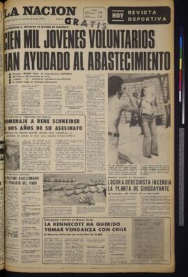 La Nación - 24 de octubre de 1972