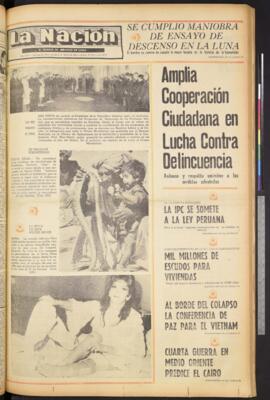 La Nación - 8 de marzo de 1969