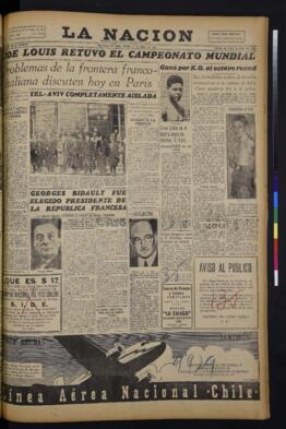 La Nación - 20 de junio 1946