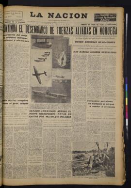 La Nación - 19 de abril de 1940