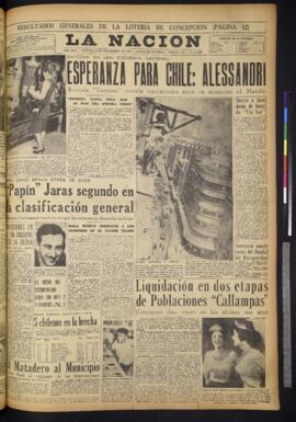 La Nación - 25 de noviembre de 1958