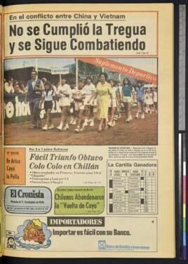 El Cronista - 5 de marzo de 1979