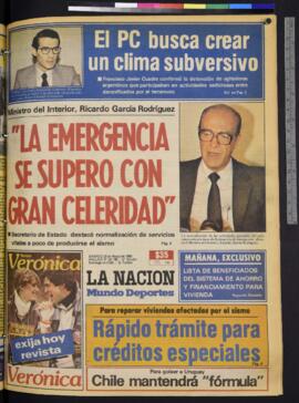 La Nación - 23 de marzo de 1985