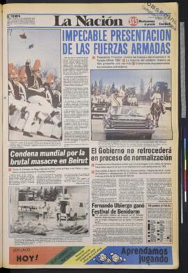 La Nación - 20 de septiembre de 1982