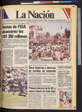La Nación - 9 de noviembre de 1987