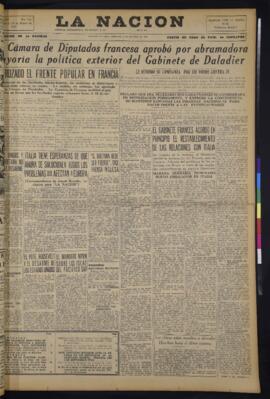 La Nación - 5 de octubre de 1938