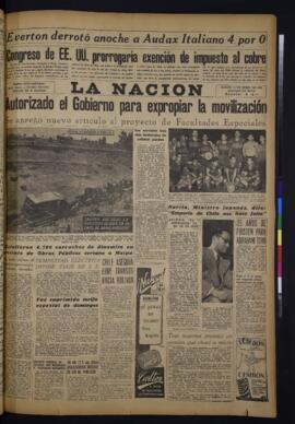 La Nación - 10 de enero de 1953