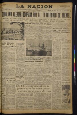 La Nación - 23 de marzo de 1939