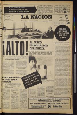 La Nación - 2 de febrero de 1973