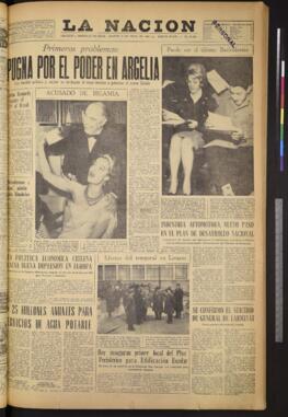 La Nación - 3 de julio de 1962